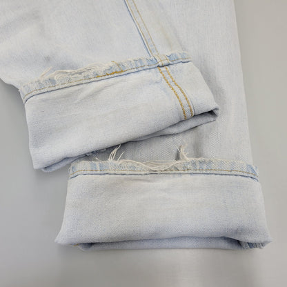 【現状渡し品】【メンズ】 Levi's リーバイス 501 DENIM PANTS 501-0134 デニムパンツ USA製 ジーンズ 157-260718-as-32-izu サイズ：32×30 カラー：ライトインディゴ 万代Net店
