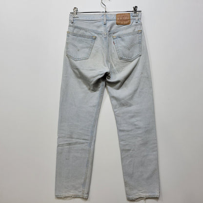 【現状渡し品】【メンズ】 Levi's リーバイス 501 DENIM PANTS 501-0134 デニムパンツ USA製 ジーンズ 157-260718-as-32-izu サイズ：32×30 カラー：ライトインディゴ 万代Net店