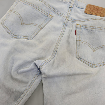 【現状渡し品】【メンズ】 Levi's リーバイス 501 DENIM PANTS 501-0134 デニムパンツ USA製 ジーンズ 157-260718-as-32-izu サイズ：32×30 カラー：ライトインディゴ 万代Net店