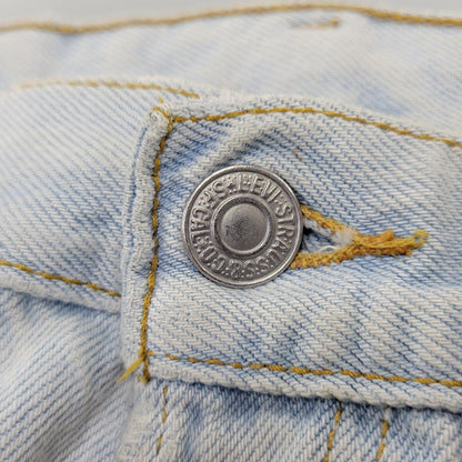 【現状渡し品】【メンズ】 Levi's リーバイス 501 DENIM PANTS 501-0134 デニムパンツ USA製 ジーンズ 157-260718-as-32-izu サイズ：32×30 カラー：ライトインディゴ 万代Net店