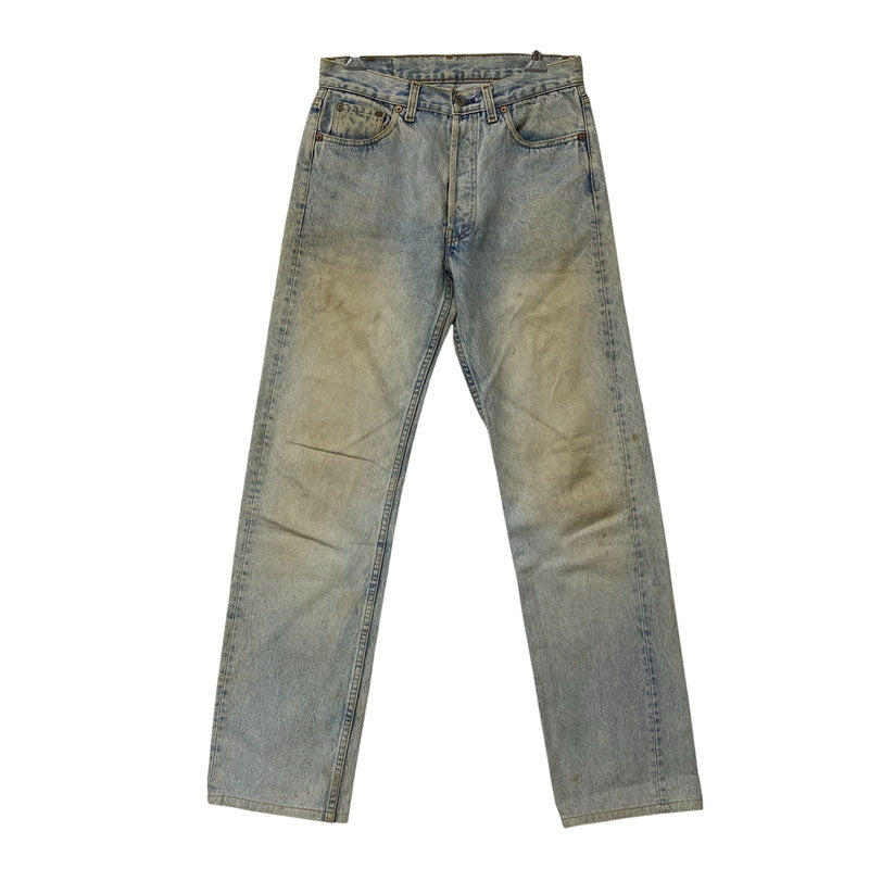 【現状渡し品】【メンズ】 LEVI'S リーバイス 501-5900 刻印555 90年製 USA製 90’S 501XX DENIM PANTS デニム パンツ ボトムス ズボン 157-260714-cs-12-izu サイズ：W30 L36 カラー：ライトブルー 万代Net店
