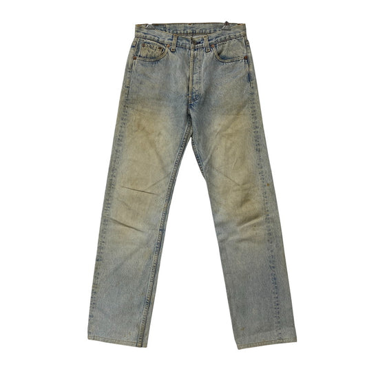 【現状渡し品】【メンズ】 LEVI'S リーバイス 501-5900 刻印555 90年製 USA製 90’S 501XX DENIM PANTS デニム パンツ ボトムス ズボン 157-260714-cs-12-izu サイズ：W30 L36 カラー：ライトブルー 万代Net店