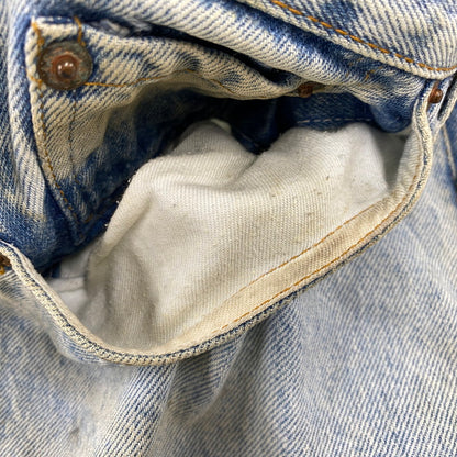 【現状渡し品】【メンズ】 LEVI'S リーバイス 501-5900 刻印555 90年製 USA製 90’S 501XX DENIM PANTS デニム パンツ ボトムス ズボン 157-260714-cs-12-izu サイズ：W30 L36 カラー：ライトブルー 万代Net店