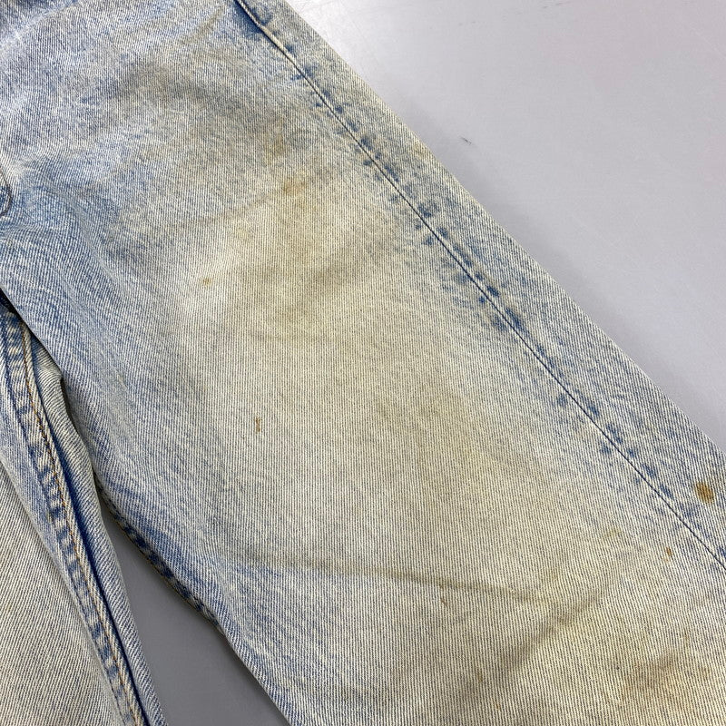 【現状渡し品】【メンズ】 LEVI'S リーバイス 501-5900 刻印555 90年製 USA製 90’S 501XX DENIM PANTS デニム パンツ ボトムス ズボン 157-260714-cs-12-izu サイズ：W30 L36 カラー：ライトブルー 万代Net店