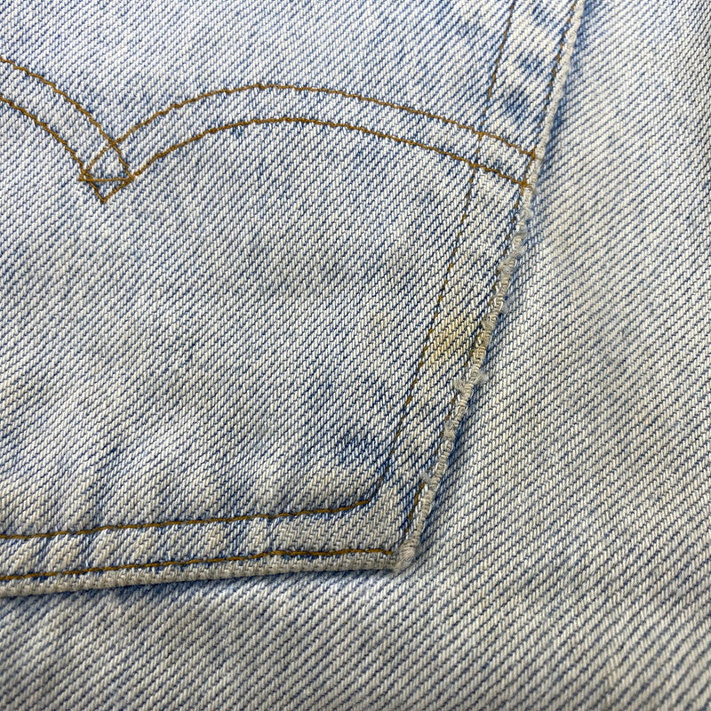 【現状渡し品】【メンズ】 LEVI'S リーバイス 501-5900 刻印555 90年製 USA製 90’S 501XX DENIM PANTS デニム パンツ ボトムス ズボン 157-260714-cs-12-izu サイズ：W30 L36 カラー：ライトブルー 万代Net店