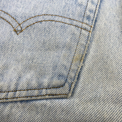 【現状渡し品】【メンズ】 LEVI'S リーバイス 501-5900 刻印555 90年製 USA製 90’S 501XX DENIM PANTS デニム パンツ ボトムス ズボン 157-260714-cs-12-izu サイズ：W30 L36 カラー：ライトブルー 万代Net店