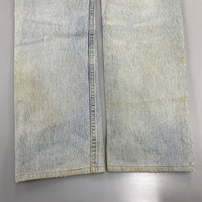 【現状渡し品】【メンズ】 LEVI'S リーバイス 501-5900 刻印555 90年製 USA製 90’S 501XX DENIM PANTS デニム パンツ ボトムス ズボン 157-260714-cs-12-izu サイズ：W30 L36 カラー：ライトブルー 万代Net店