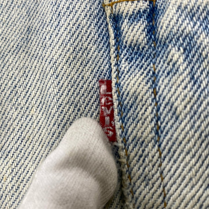 【現状渡し品】【メンズ】 LEVI'S リーバイス 501-5900 刻印555 90年製 USA製 90’S 501XX DENIM PANTS デニム パンツ ボトムス ズボン 157-260714-cs-12-izu サイズ：W30 L36 カラー：ライトブルー 万代Net店