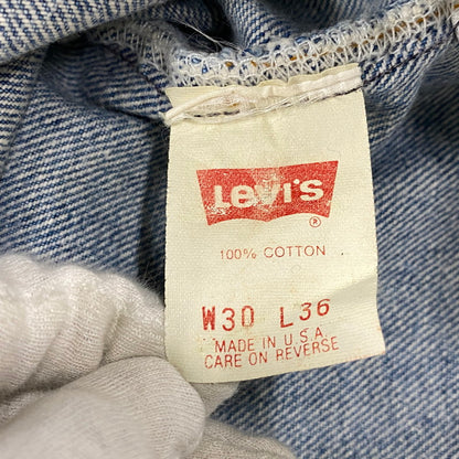 【現状渡し品】【メンズ】 LEVI'S リーバイス 501-5900 刻印555 90年製 USA製 90’S 501XX DENIM PANTS デニム パンツ ボトムス ズボン 157-260714-cs-12-izu サイズ：W30 L36 カラー：ライトブルー 万代Net店