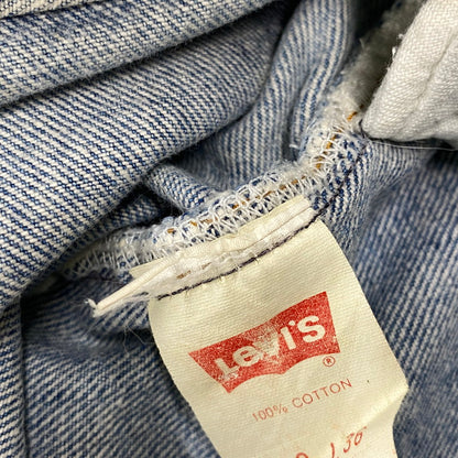 【現状渡し品】【メンズ】 LEVI'S リーバイス 501-5900 刻印555 90年製 USA製 90’S 501XX DENIM PANTS デニム パンツ ボトムス ズボン 157-260714-cs-12-izu サイズ：W30 L36 カラー：ライトブルー 万代Net店