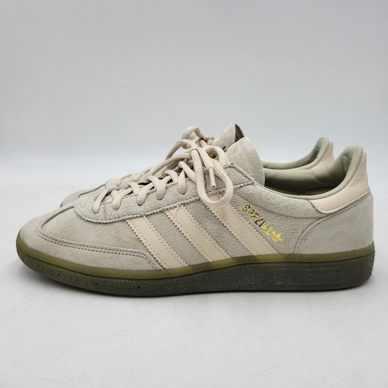 【中古品】【メンズ】 adidas アディダス HANDBALL SPEZIAL JP7672 ハンドボール スペツィアル スニーカー シューズ 靴 161-260715-as-17-izu サイズ：27cm カラー：PUTTY GREY/HALO IVORY/OLIVE STRATA 万代Net店