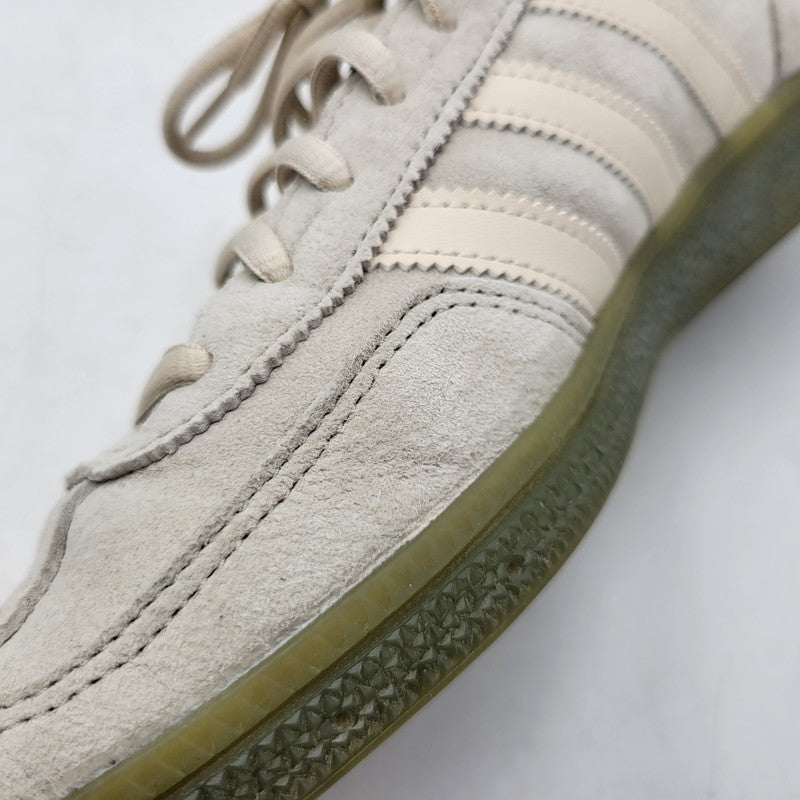 【中古品】【メンズ】 adidas アディダス HANDBALL SPEZIAL JP7672 ハンドボール スペツィアル スニーカー シューズ 靴 161-260715-as-17-izu サイズ：27cm カラー：PUTTY GREY/HALO IVORY/OLIVE STRATA 万代Net店