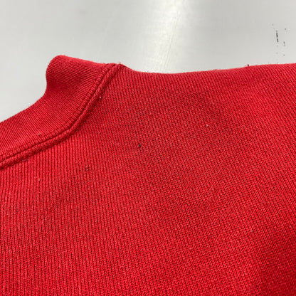 【中古品】【メンズ】 TULTEX タルテックス 90S USA製 PORTLAND NBA PRINT SWEAT エヌビーエー プリント スウェット トップス 長袖 146-260717-cs-20-izu サイズ：L カラー：レッド 万代Net店