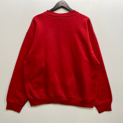 【中古品】【メンズ】 TULTEX タルテックス 90S USA製 PORTLAND NBA PRINT SWEAT エヌビーエー プリント スウェット トップス 長袖 146-260717-cs-20-izu サイズ：L カラー：レッド 万代Net店