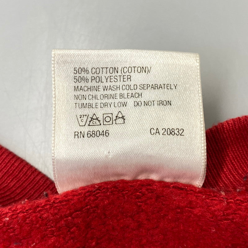 【中古品】【メンズ】 TULTEX タルテックス 90S USA製 PORTLAND NBA PRINT SWEAT エヌビーエー プリント スウェット トップス 長袖 146-260717-cs-20-izu サイズ：L カラー：レッド 万代Net店