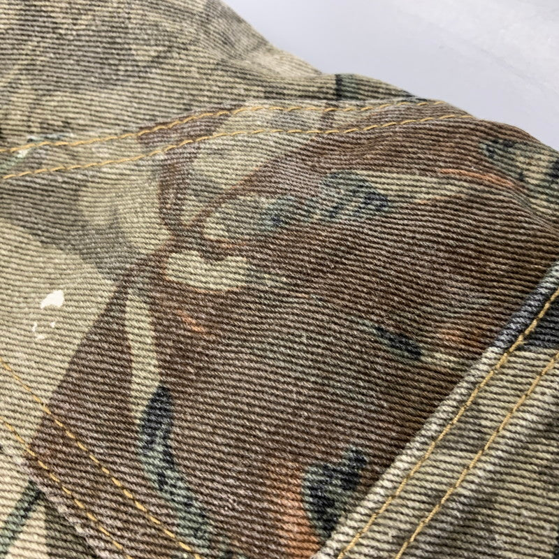 【中古品】【メンズ】 BIRTHDAY バースデイ DOUBLEKNEE REALTREE PAINTER PANTS ダブルニー リアルツリー ペインターパンツ ボトムス 158-260718-yn-18-izu サイズ：S カラー：マルチ 万代Net店