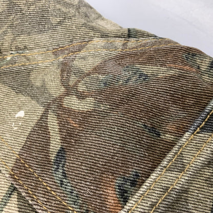 【中古品】【メンズ】 BIRTHDAY バースデイ DOUBLEKNEE REALTREE PAINTER PANTS ダブルニー リアルツリー ペインターパンツ ボトムス 158-260718-yn-18-izu サイズ：S カラー：マルチ 万代Net店