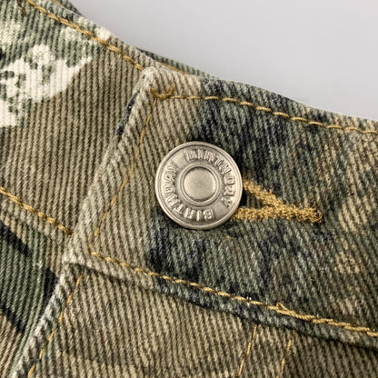 【中古品】【メンズ】 BIRTHDAY バースデイ DOUBLEKNEE REALTREE PAINTER PANTS ダブルニー リアルツリー ペインターパンツ ボトムス 158-260718-yn-18-izu サイズ：S カラー：マルチ 万代Net店