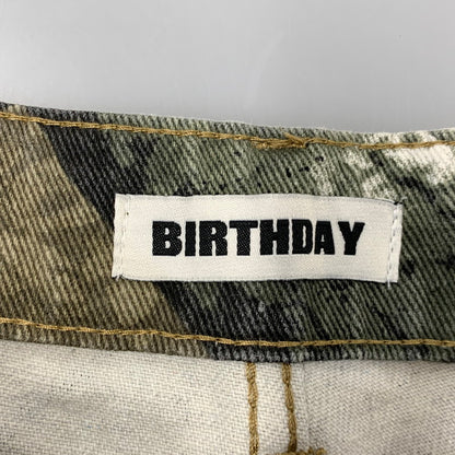 【中古品】【メンズ】 BIRTHDAY バースデイ DOUBLEKNEE REALTREE PAINTER PANTS ダブルニー リアルツリー ペインターパンツ ボトムス 158-260718-yn-18-izu サイズ：S カラー：マルチ 万代Net店