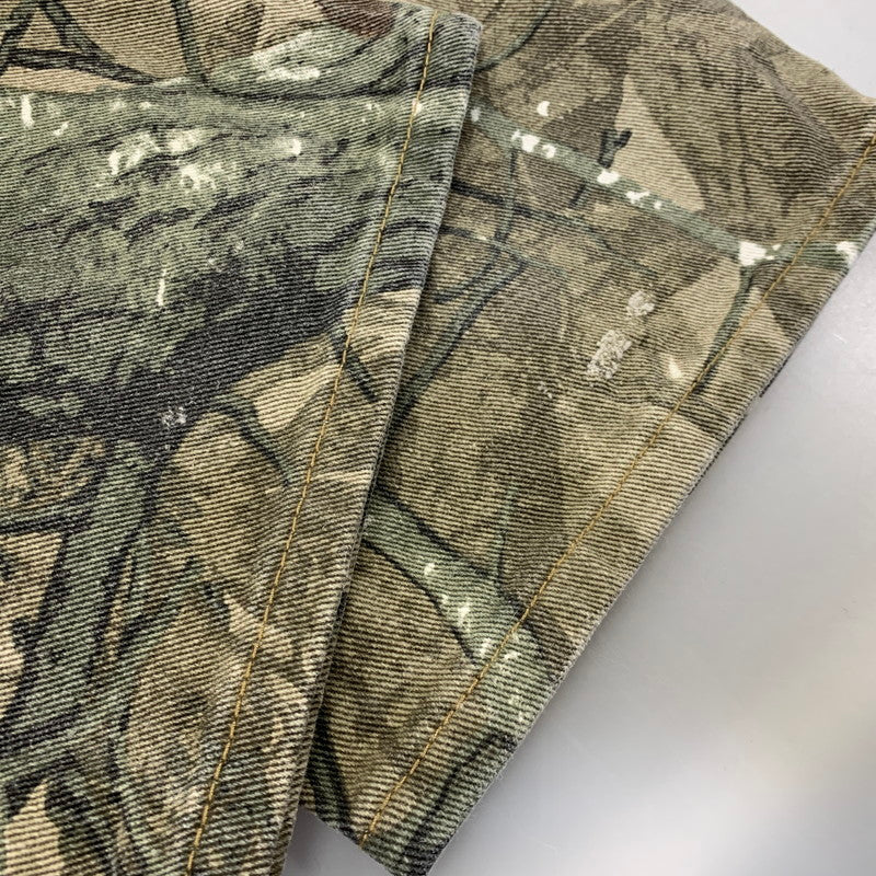 【中古品】【メンズ】 BIRTHDAY バースデイ DOUBLEKNEE REALTREE PAINTER PANTS ダブルニー リアルツリー ペインターパンツ ボトムス 158-260718-yn-18-izu サイズ：S カラー：マルチ 万代Net店