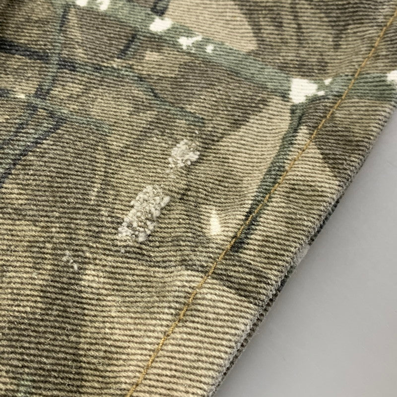 【中古品】【メンズ】 BIRTHDAY バースデイ DOUBLEKNEE REALTREE PAINTER PANTS ダブルニー リアルツリー ペインターパンツ ボトムス 158-260718-yn-18-izu サイズ：S カラー：マルチ 万代Net店