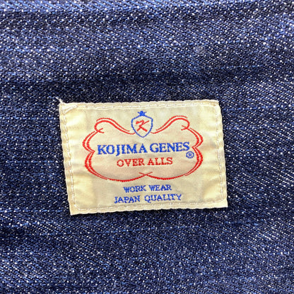 【中古品】【メンズ】 KOJIMA GENES コジマ ジーンズ 切替 BIG POCKET HICKORY STRIPE DOUBLEKNEE DENIM PANTS ビッグ ポケット ヒッコリー ストライプ ダブルニー デニム パンツ ボトムス ズボン 156-260714-cs-07-izu サイズ：32 カラー：インディゴ 万代Net店
