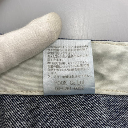 【中古品】【メンズ】 KOJIMA GENES コジマ ジーンズ 切替 BIG POCKET HICKORY STRIPE DOUBLEKNEE DENIM PANTS ビッグ ポケット ヒッコリー ストライプ ダブルニー デニム パンツ ボトムス ズボン 156-260714-cs-07-izu サイズ：32 カラー：インディゴ 万代Net店