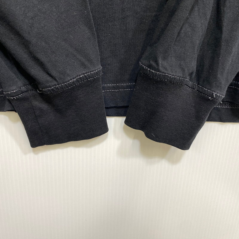【中古品】【メンズ】 DIESEL ディーゼル ARM PRINT LOGO LS TEE アーム プリント ロゴ ロングスリーブ Tシャツ トップス 長袖 141-260717-cs-18-izu サイズ：S カラー：ブラック 万代Net店