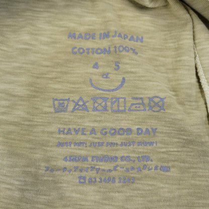 【中古品】【メンズ】 45R フォーティーファイブアール ビッグTシャツ 半袖 145-260718-as-24-izu カラー：イエロー系 万代Net店