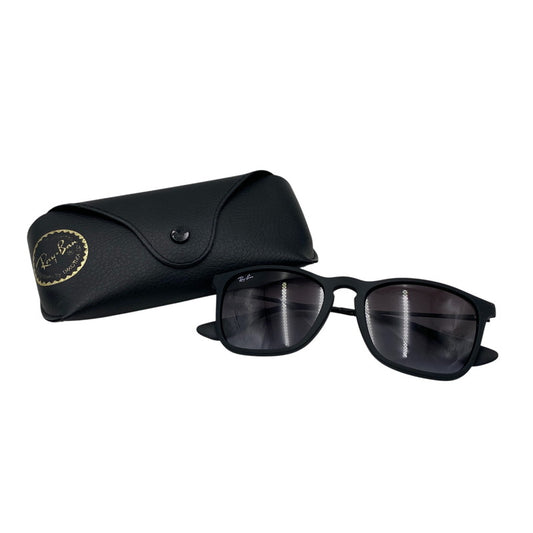 【中古品】【メンズ/レディース】 Ray-Ban レイバン CHRIS SUNGLASSES RB4187F クリス サングラス 203-260721-as-07-izu サイズ：54□18-145 カラー：ブラック 万代Net店