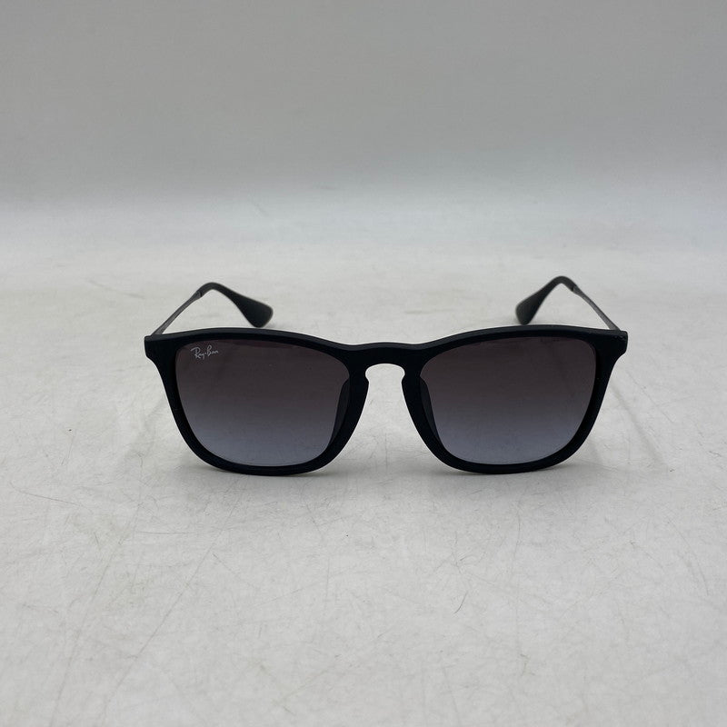 【中古品】【メンズ/レディース】 Ray-Ban レイバン CHRIS SUNGLASSES RB4187F クリス サングラス 203-260721-as-07-izu サイズ：54□18-145 カラー：ブラック 万代Net店