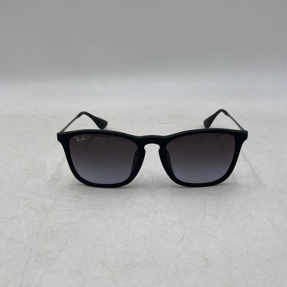 【中古品】【メンズ/レディース】 Ray-Ban レイバン CHRIS SUNGLASSES RB4187F クリス サングラス 203-260721-as-07-izu サイズ：54□18-145 カラー：ブラック 万代Net店