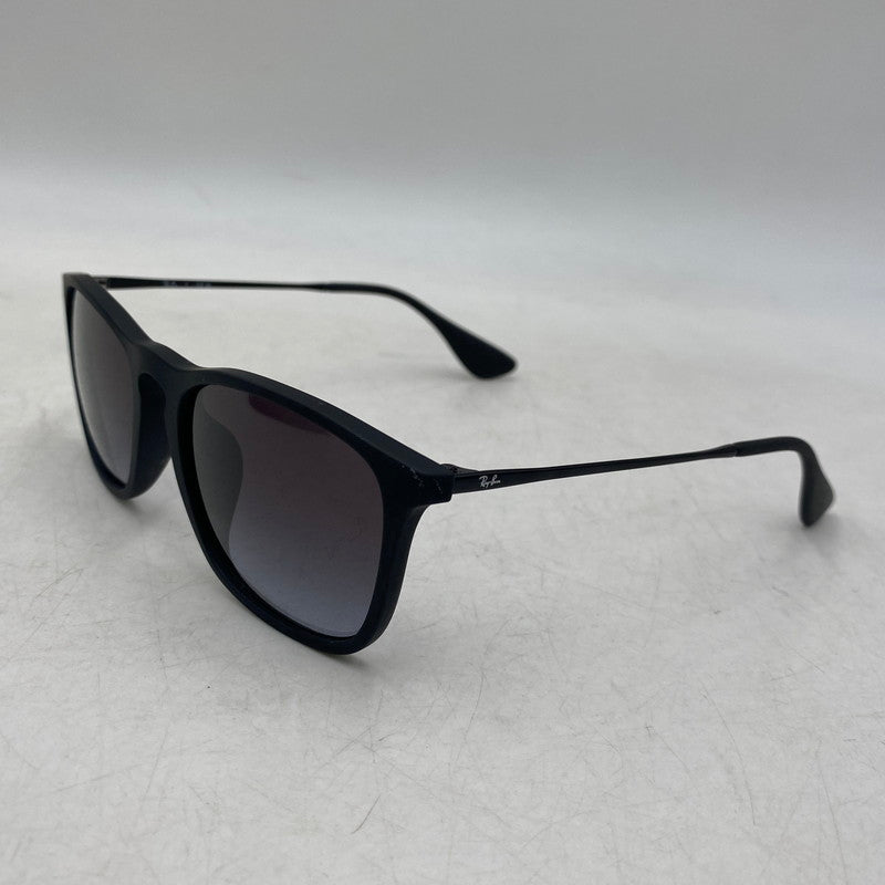 【中古品】【メンズ/レディース】 Ray-Ban レイバン CHRIS SUNGLASSES RB4187F クリス サングラス 203-260721-as-07-izu サイズ：54□18-145 カラー：ブラック 万代Net店