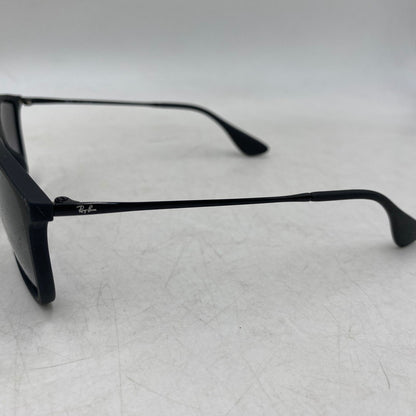 【中古品】【メンズ/レディース】 Ray-Ban レイバン CHRIS SUNGLASSES RB4187F クリス サングラス 203-260721-as-07-izu サイズ：54□18-145 カラー：ブラック 万代Net店