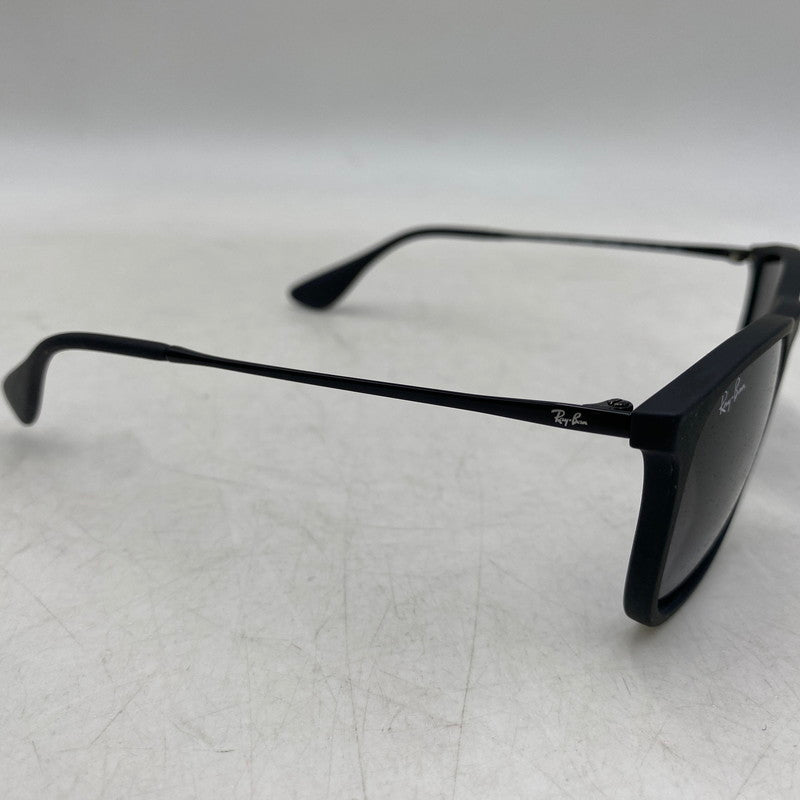 【中古品】【メンズ/レディース】 Ray-Ban レイバン CHRIS SUNGLASSES RB4187F クリス サングラス 203-260721-as-07-izu サイズ：54□18-145 カラー：ブラック 万代Net店