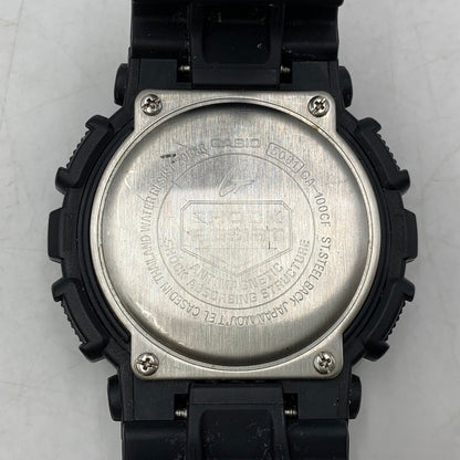 【中古品】【メンズ/レディース】 G-SHOCK ジーショック GA-100CF-1A9JF GA-100 SERIES ANALOG-DIGITAL WATCH アナログ-デジタル ウォッチ 腕時計 196-260718-yn-05-izu カラー：ブラック 万代Net店