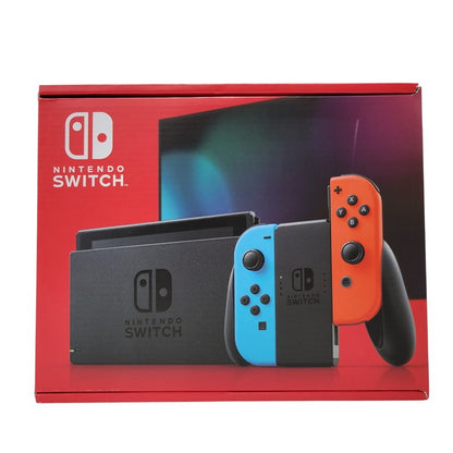 【中古美品】 【未使用】【ゲーム】Nintendo Switch Joy-Con(L) ネオンブルー/(R) ネオンレッド HAD-S-KABAH(JPN) 任天堂 ニンテンドースイッチ 本体 034-260714-ay-03-izu 万代Net店