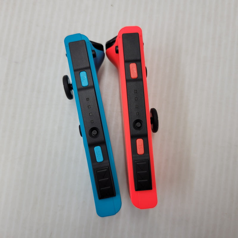 【中古美品】 【未使用】【ゲーム】Nintendo Switch Joy-Con(L) ネオンブルー/(R) ネオンレッド HAD-S-KABAH(JPN) 任天堂 ニンテンドースイッチ 本体 034-260714-ay-03-izu 万代Net店