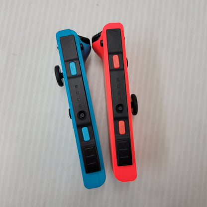 【中古美品】 【未使用】【ゲーム】Nintendo Switch Joy-Con(L) ネオンブルー/(R) ネオンレッド HAD-S-KABAH(JPN) 任天堂 ニンテンドースイッチ 本体 034-260714-ay-03-izu 万代Net店