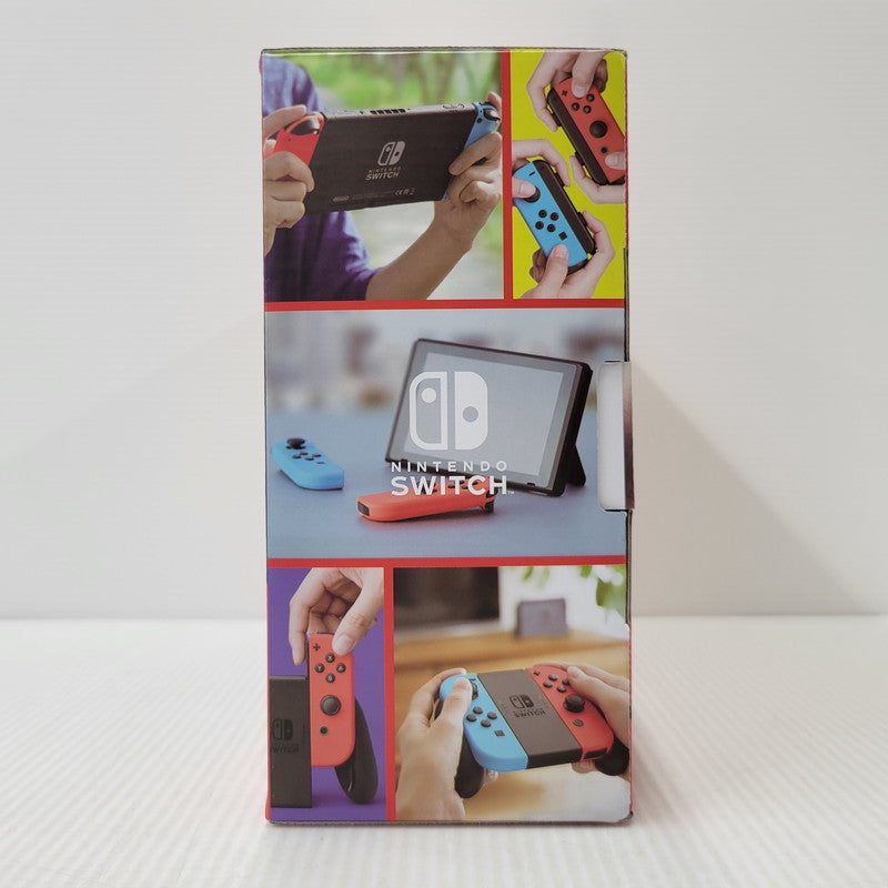 【中古美品】 【未使用】【ゲーム】Nintendo Switch Joy-Con(L) ネオンブルー/(R) ネオンレッド HAD-S-KABAH(JPN) 任天堂 ニンテンドースイッチ 本体 034-260714-ay-03-izu 万代Net店
