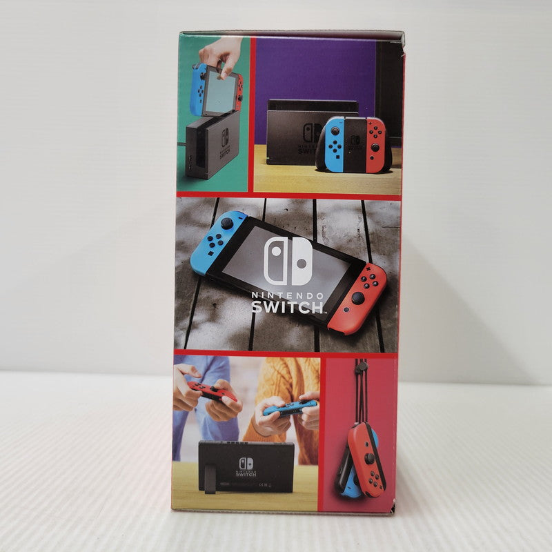 【中古美品】 【未使用】【ゲーム】Nintendo Switch Joy-Con(L) ネオンブルー/(R) ネオンレッド HAD-S-KABAH(JPN) 任天堂 ニンテンドースイッチ 本体 034-260714-ay-03-izu 万代Net店