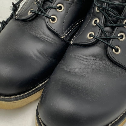 【中古品】【メンズ】 RED WING レッドウィング 8165 USA製 25年製 6-INCH CLASSIC ROUND クラシック ラウンド ブーツ シューズ 靴 164-260714-ya-06-izu サイズ：26..5cm カラー：ブラック 万代Net店