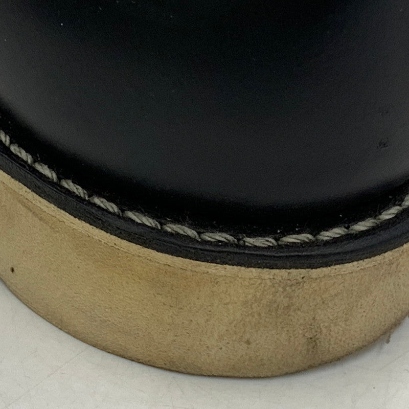 【中古品】【メンズ】 RED WING レッドウィング 8165 USA製 25年製 6-INCH CLASSIC ROUND クラシック ラウンド ブーツ シューズ 靴 164-260714-ya-06-izu サイズ：26..5cm カラー：ブラック 万代Net店