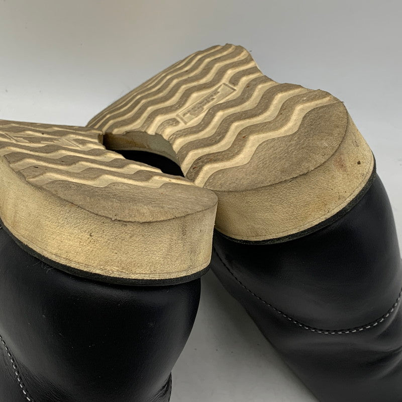 【中古品】【メンズ】 RED WING レッドウィング 8165 USA製 25年製 6-INCH CLASSIC ROUND クラシック ラウンド ブーツ シューズ 靴 164-260714-ya-06-izu サイズ：26..5cm カラー：ブラック 万代Net店