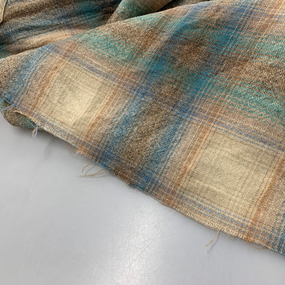 【中古品】【メンズ】 PENDLETON ペンドルトン 70S USA製 OMBRE CHECK WESTERN オンブレチェックウエスタン L S SHIRT ロングスリーブ シャツ トップス 長袖 146-260714-ya-10-izu サイズ：M カラー：ベージュ系 万代Net店