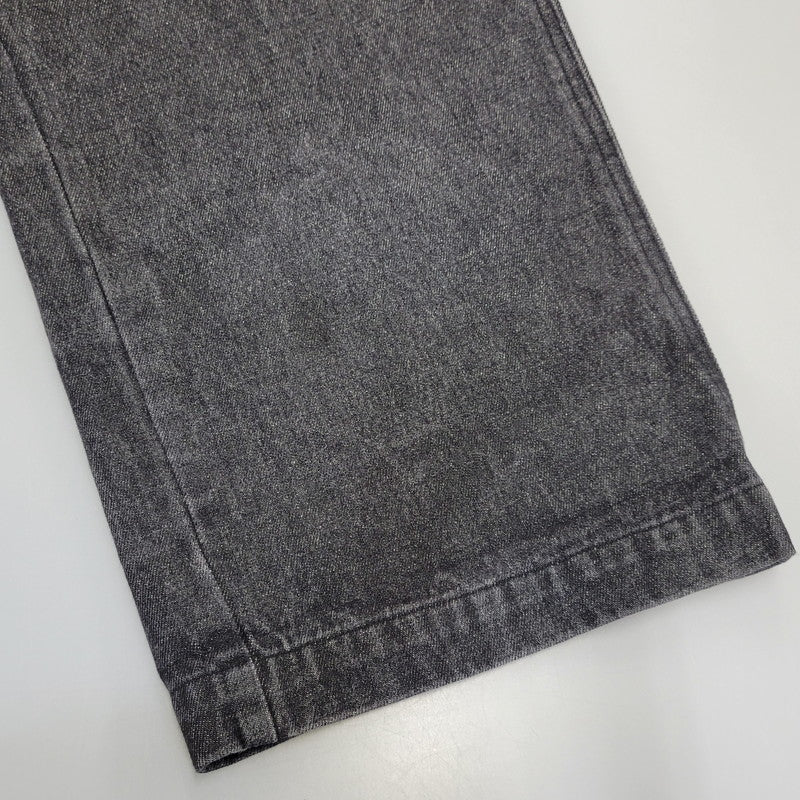 【中古品】【メンズ】 FUBU フブ BAGGY PAINTER BLACK DENIM PANTS FAM-22500 バギー ペインター ブラックデニムパンツ 153-260718-as-30-izu サイズ：34 カラー：ブラック 万代Net店