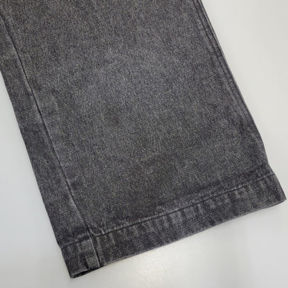 【中古品】【メンズ】 FUBU フブ BAGGY PAINTER BLACK DENIM PANTS FAM-22500 バギー ペインター ブラックデニムパンツ 153-260718-as-30-izu サイズ：34 カラー：ブラック 万代Net店