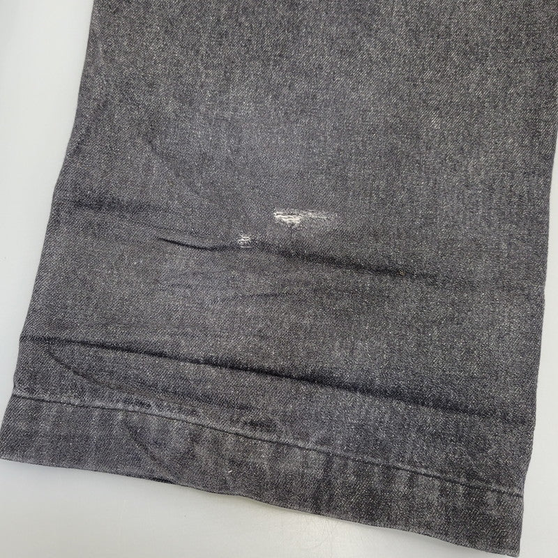 【中古品】【メンズ】 FUBU フブ BAGGY PAINTER BLACK DENIM PANTS FAM-22500 バギー ペインター ブラックデニムパンツ 153-260718-as-30-izu サイズ：34 カラー：ブラック 万代Net店