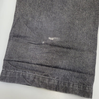 【中古品】【メンズ】 FUBU フブ BAGGY PAINTER BLACK DENIM PANTS FAM-22500 バギー ペインター ブラックデニムパンツ 153-260718-as-30-izu サイズ：34 カラー：ブラック 万代Net店