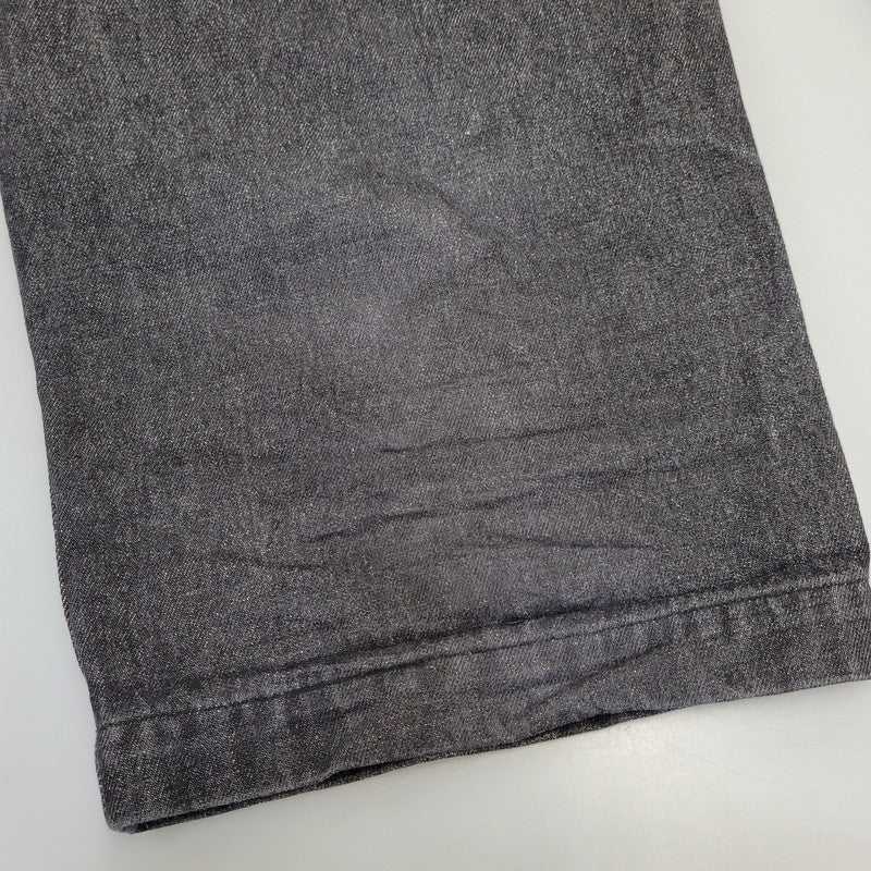 【中古品】【メンズ】 FUBU フブ BAGGY PAINTER BLACK DENIM PANTS FAM-22500 バギー ペインター ブラックデニムパンツ 153-260718-as-30-izu サイズ：34 カラー：ブラック 万代Net店